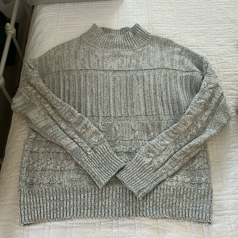 Bloomingdales Aqua Sweater